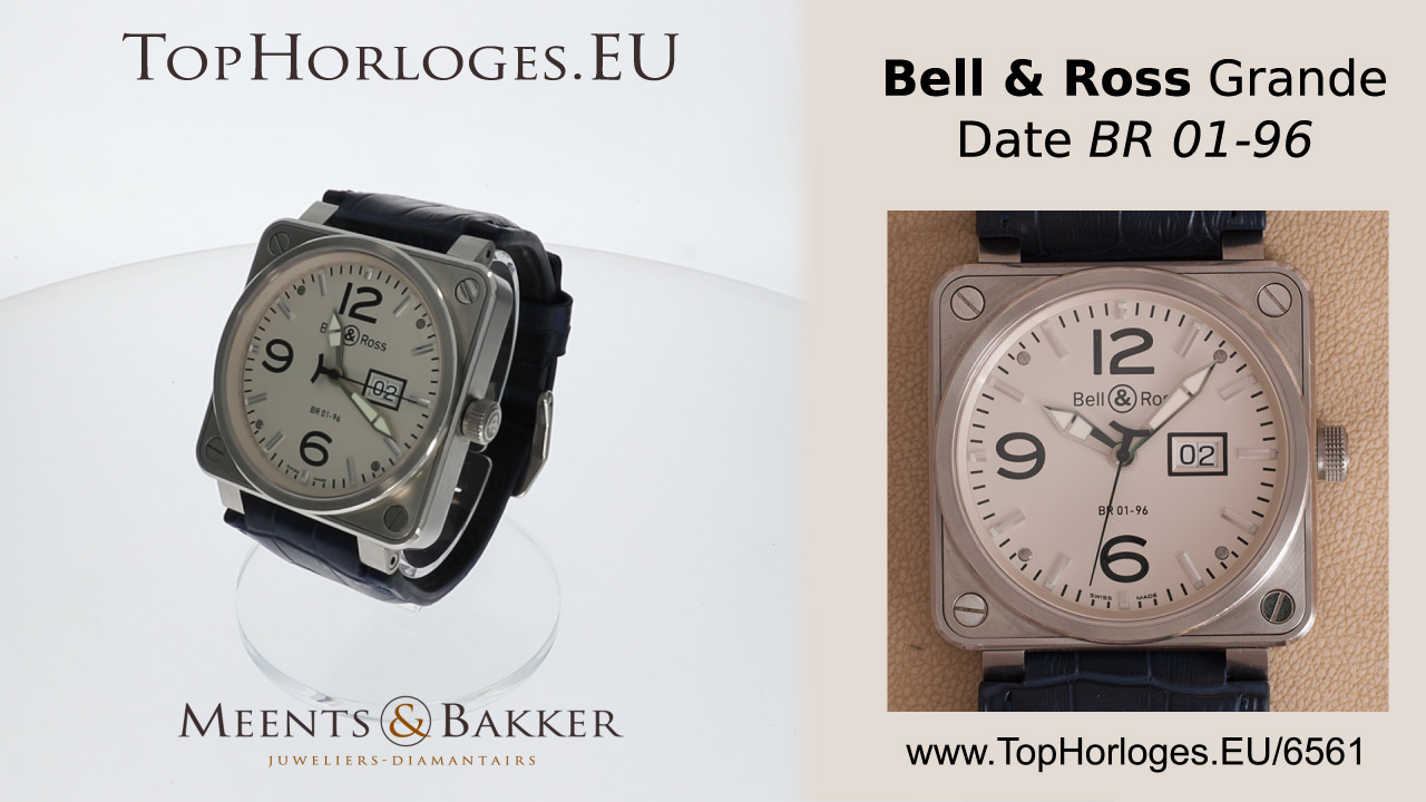Bell \u0026 Ross Grande Date BR 01-96 - TopHorloges.EU - Meents \u0026 Bakker