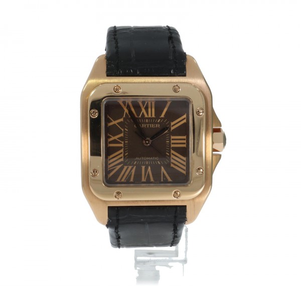 Cartier Santos 100 XL Chocolate 