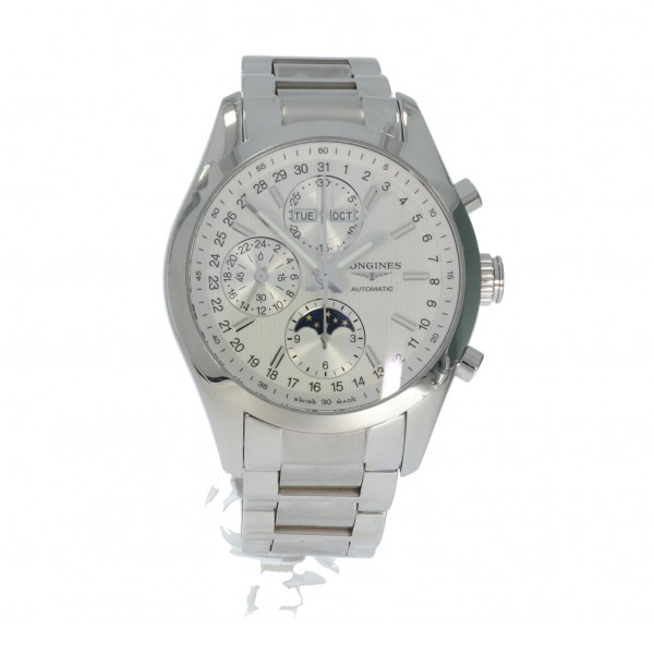 Longines Conquest Classic Chronograph Moonface 